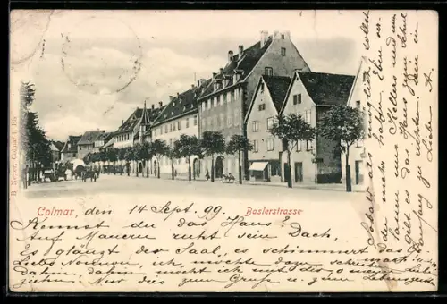 AK Colmar, Baslerstrasse