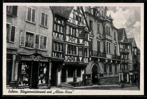 AK Zabern, Bürgermeisteramt mit Altem Haus