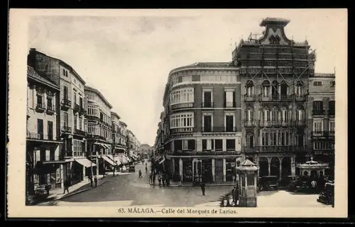 AK Málaga, Calle del Marqués de Larios