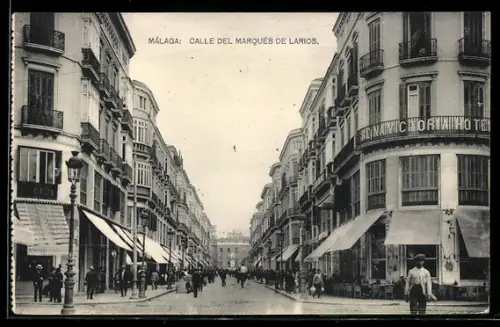 AK Málaga, Calle del Marqués de Larios
