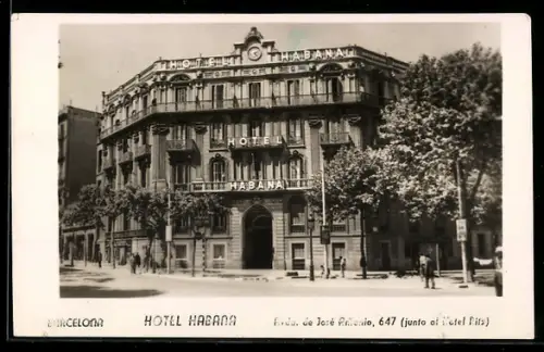 AK Barcelona, Hotel Habana, Avda. de José R. 647