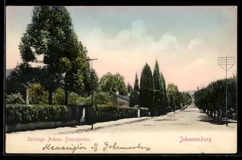 AK Johannesburg, Saratoga Avenue