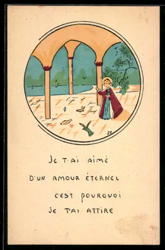 AK Je t`ai aime d`un amour éternel c`est pourqoi Je t`ai attire
