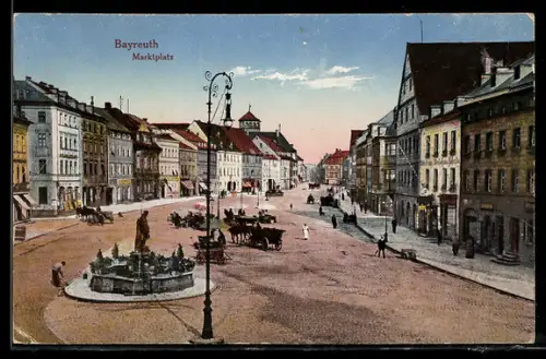 AK Bayreuth, Marktplatz