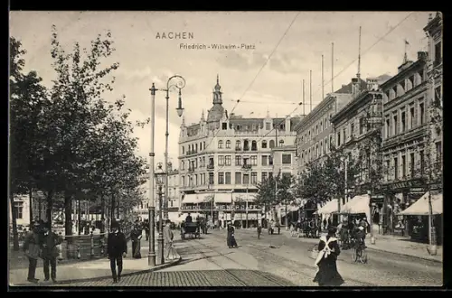 AK Aachen, Friedrich-Wilhelm-Platz