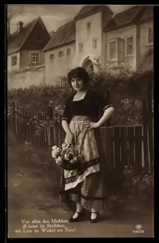 Foto-AK RPH Nr. 5967/2: Lore im Winkel am Tore