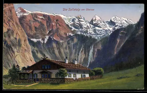 AK Berchtesgaden, Salletalp am Obersee