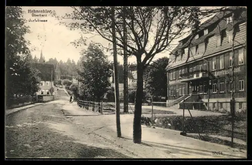 AK Hahnenklee /Oberharz, Kaiserliches Postamt an der Dorfstrasse