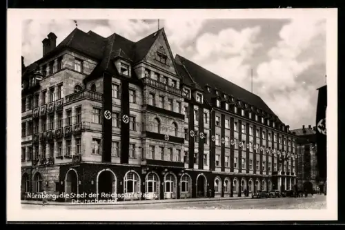 AK Nürnberg, Hotel Deutscher Hof mit n