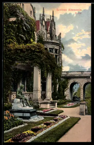 AK Bad Liebenstein, Schloss Altenstein, Portal