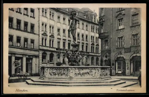 AK München, Fortunabrunnen