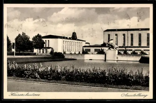 AK Kaiserslautern, Teilansicht mit Ausstellung
