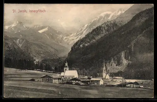AK St. Jacob /Innerpfitsch, Panorama