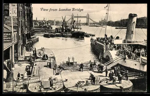 AK London, View from London Bridge
