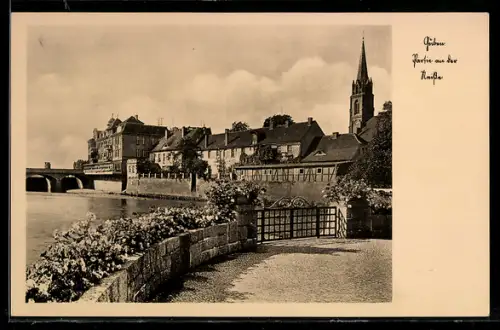 AK Guben, Partie an der Neisse