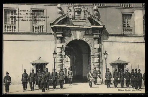AK Monaco, Ancienne Garde d`honneur du Prince de Monaco