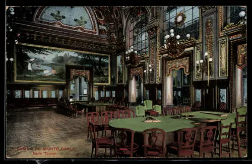 AK Monte Carlo, Casino, Salle Touzet - Roulette
