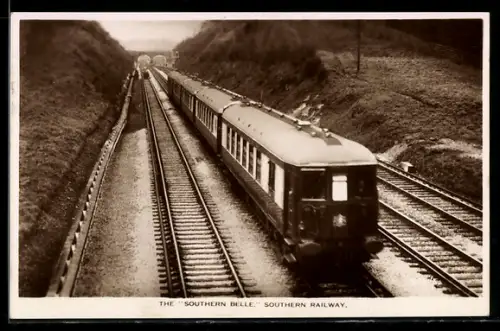 AK The Southern Belle Southern Railway, englische Eisenbahn