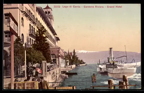 AK Gardone Riviera, Grand Hotel, Lago di Garda