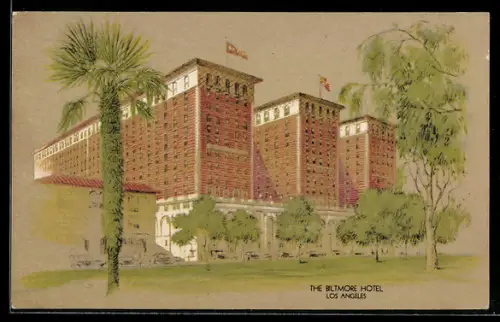AK Los Angeles, CA, The Biltmore Hotel