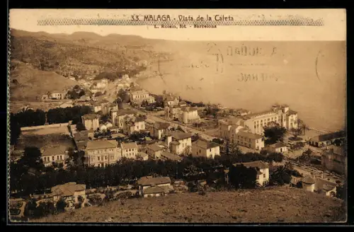 AK Malaga, Vista de la Caleta