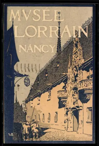 AK Nancy, Musée Lorrain