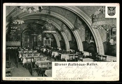 AK Wien, Restaurant Wiener Rathaus-Keller