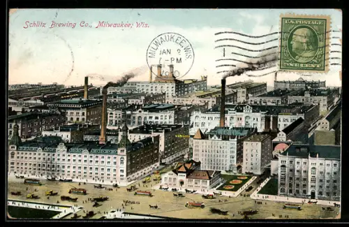 AK Milwaukee, WI, Schlitz Brewing Co