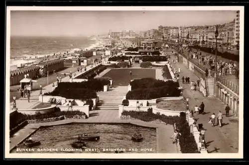 AK Brighton and Hove, Sunken Gardens (looking west)