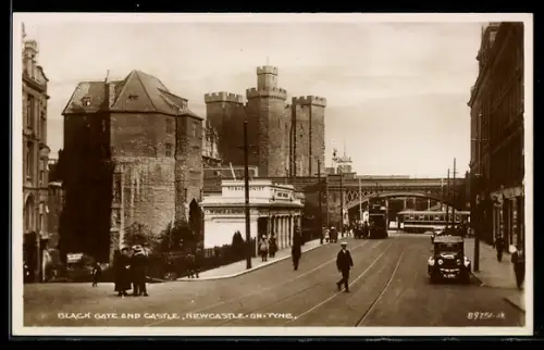 AK Newcastle-on-Tyne, Black Gate and Castle