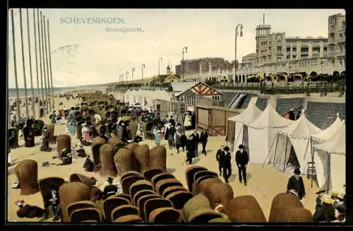 AK Scheveningen, Strandgezicht