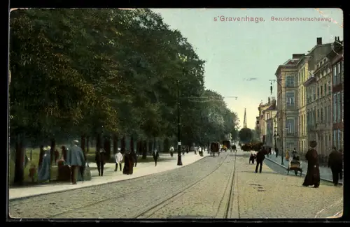AK s`Gravenhage, Bezuidenhoutscheweg, Strassenpartie