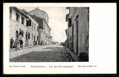 AK Manziana, Via del Risorgimento