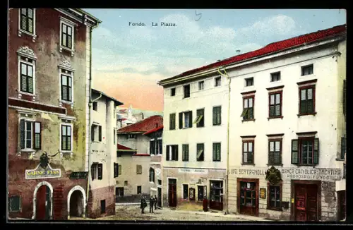 AK Fondo, La Piazza, Banca Cattolica Trentina, Luigi Bertagnolla