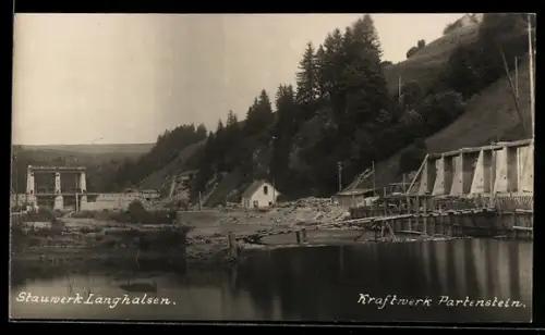 AK Kleinzell im Mühlkreis, Partenstein, Stauwerk Langhalsen, Kraftwerk