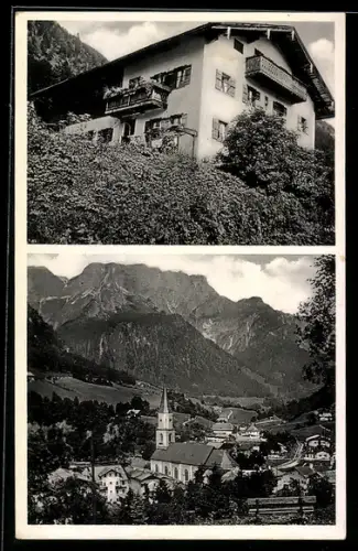 AK Schellenberg bei Berchtesgaden, Gasthaus Landhaus Obererrtlhöhe, Bes. Walburga Hölzel