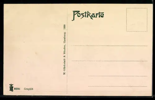 AK Oldenburg, Blick in die Ritterstrasse