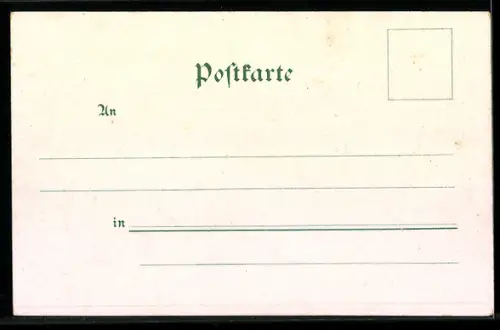 Lithographie Kitzingen, Rathaus, Königsplatz, Falterthurm, Ortsansicht