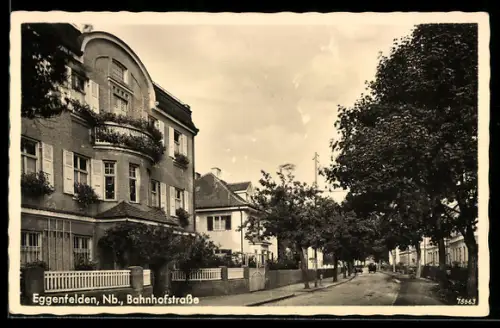 AK Eggenfelden /Nb., In der Bahnhofstrasse