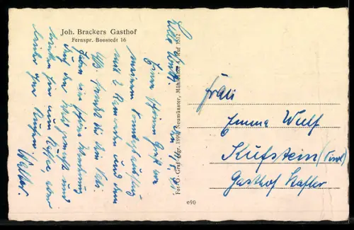 AK Kummerfeld, Brackers Garten