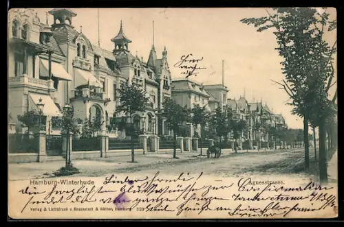AK Hamburg-Winterhude, In der Agnesstrasse