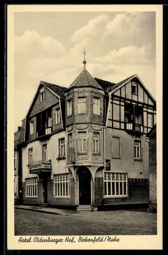 AK Birkenfeld /Nahe, Hotel Oldenburger Hof, Aussenansicht