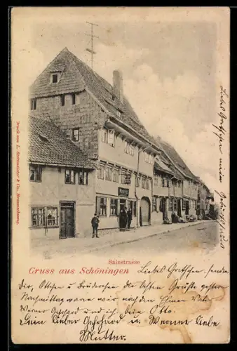 AK Schöningen, Geschäfte in der Salzstrasse