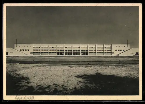 AK Nürnberg, Stadion, Rückfront der Haupttribüne