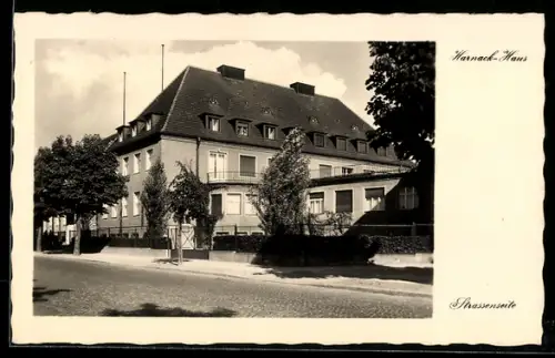 AK Berlin-Dahlem, Harnack-Haus in der Ihnestrasse 16-20, Strassenseite