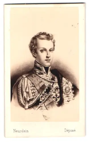 Fotografie Neurdein, Paris, Rue des Filles Saint-Thomas 8, Porträt von Napoleon Franz Bonaparte, Kronprinz v. Frankreich