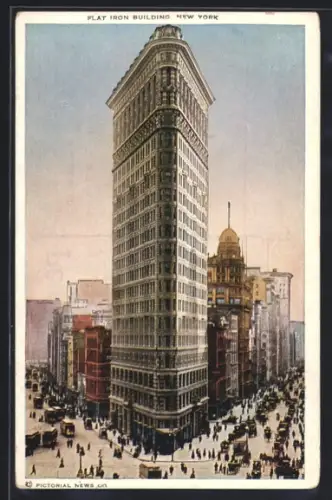AK New York, NY, Flat Iron Building