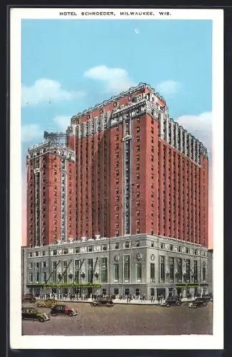 AK Milwaukee, WI, Hotel Schroeder