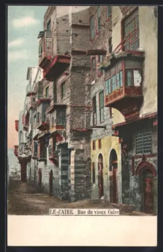AK Le Caire, Rue du vieux Caire