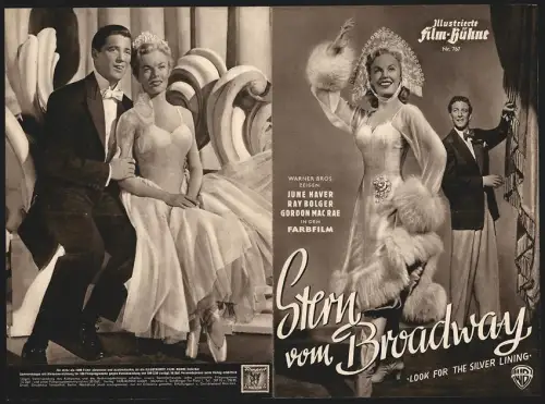 Filmprogramm IFB Nr. 767, Stern vom Broadway, June Haver, Ray Bolger, Regie: David Butler